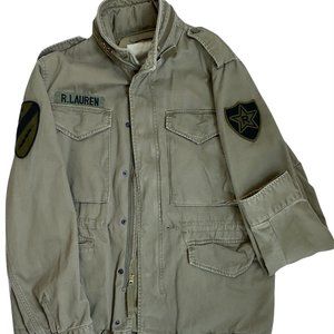 Ralph Lauren, Denim & Supply jacket, size M, kaki brown